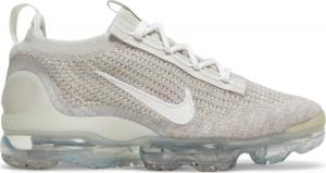 Кроссовки Nike Wmns Air VaporMax 2021 Flyknit 'Oatmeal', белый