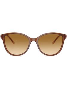 Солнцезащитные очки в оправе 'кошачий глаз' Emporio Armani, коричневый