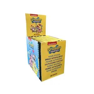 Набор из 50 пачек печенья Panini SpongeBob SquarePants на испанском языке, желтый