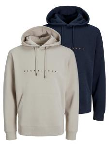 JACK & JONES Толстовка 'Star' в ночном синем