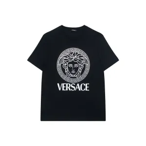 VERSACE Футболка SS24 мужская черная