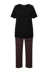 Пижама Ulla Popken, черный