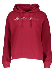 Толстовка красного цвета Pepe Jeans