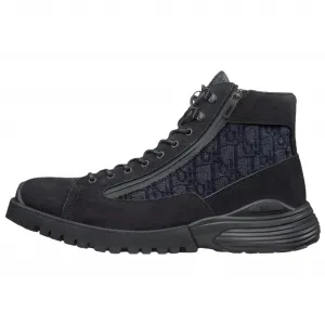 DIOR Combat Ankle Boots Men's Black