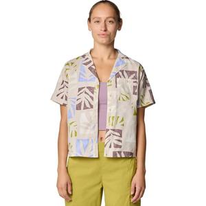 Женская футболка с коротким рукавом Trail Sender Mountain Hardwear Mountain Hardwear, Stone Meadows Print