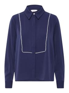 Блузка b.young Idaline, темно-синий