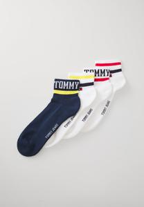 Носки Tommy Hilfiger QUARTER SPORT UNISEX 4 PACK, White/Navy/White