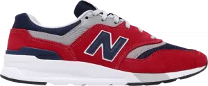 Кроссовки New Balance 997 'Red Navy Grey', красный