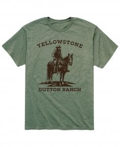 Мужская футболка yellowstone dutton ranch horse AIRWAVES, зеленый