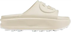 Сандалии Gucci Wmns Slide Sandal Off White, белый