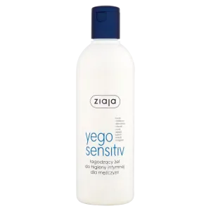 Ziaja Yego Sensitiv успокаивающий гель для интимной гигиены для мужчин, 300 мл