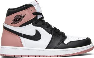 Кроссовки Air Jordan 1 Retro High NRG Rust Pink, белый