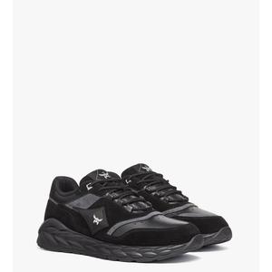 Skywander Lo кроссовки из телячьей замши и кожи MCM, черный