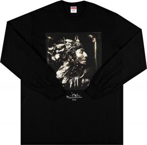 Лонгслив Supreme x Joel-Peter Witkin Harvest Long-Sleeve Tee 'Black', черный