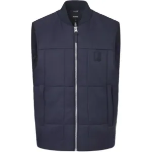 MACKAGE Жилет мужской Marine Blue со стойкой