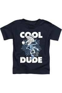 Футболка с коротким рукавом Cool Dude для малышей "Год без Санты" Gildan, темно-синий