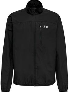 Спортивная куртка Newline Reflektierend Logo Kids Core Laufen Kinder, черный