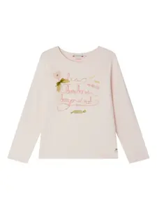 Футболка с длинным рукавом Tidjiane Bonpoint, розовый