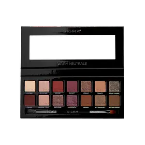 Палитра теней Warm Neutrals Eyeshadow Palette Sigma Beauty
