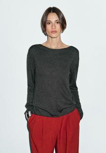 Джемпер Massimo Dutti BOAT NECK LONG SLEEVE, Grey
