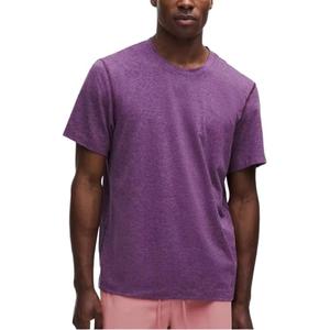 Футболка мужская Soft Jersey с коротким рукавом Lululemon, фиолетовый