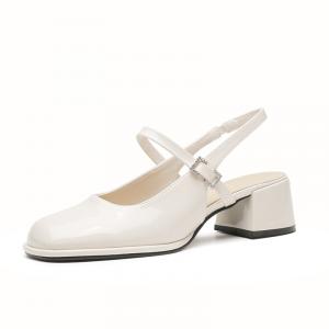 Туфли на высоком каблуке 5 см, женские YAFEI XUANYU, White