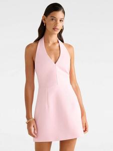 Мини-платье Ricki на бретелях с застежкой-крючком Forever New, Soft Pink