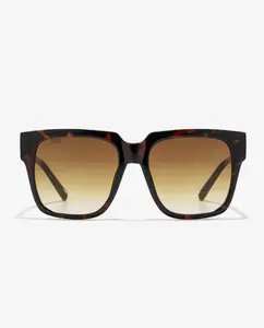 Солнцезащитные очки унисекс D.Franklin Dunar v2 в квадратной оправе увеличенного размера, коричневый