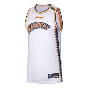 Футболка x cba shanghai sharks футболка Li-Ning, белый