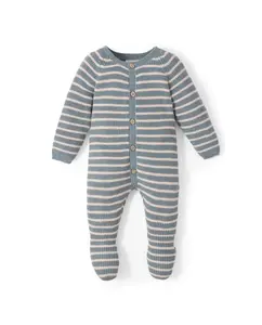 Комбинезон в полоску Sfera, синий