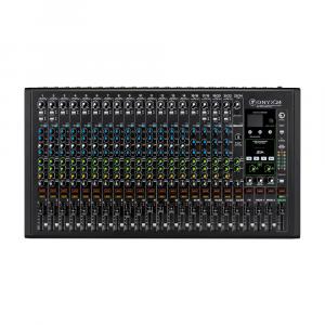Mackie Onyx24 24-канальный аналоговый микшер премиум-класса с многоканальным USB и Bluetooth