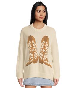 Свитер Show Me Your Mumu Stay Awhile Sweater, цвет Cowboy Boot Knit