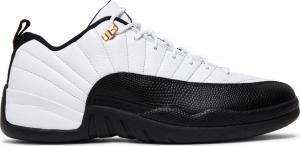 Кроссовки Air Jordan 12 Retro Low Taxi 2011, белый