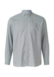 Рубашка на пуговицах классического кроя s.Oliver, Navy