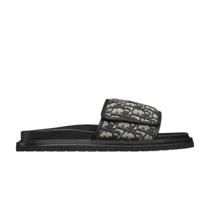 Сандалии Dior Aqua Sandal, Dior Oblique - Black Beige