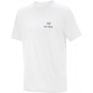 Футболка Arc'teryx Kragg Cotton Bird Word Arcteryx, слоновая кость/черный/белый