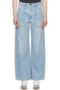 Широкие грузовые джинсы Ayla Citizens Of Humanity, цвет cloud nine