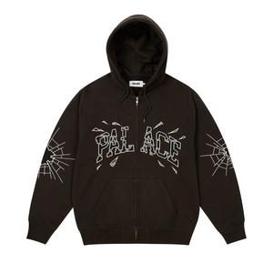 Толстовка Palace Shatter Zip Hood, Black