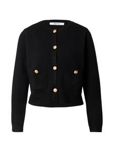 Вязаный кардиган ABOUT YOU, черный