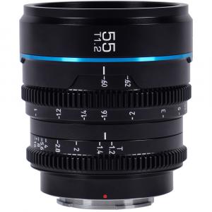 Кинообъектив Sirui Night Walker 55mm T1.2 S35 Cine Lens MS55E-B