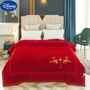 Disney Одеяло 200х230 см, вес 2,75 кг, бархатное, цвет Tian Zu Zhi He, с вышитой упаковкой