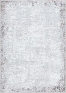 Ковер SAFAVIEH, 244 x 305 см, - коллекция Parker - большой - Grey & Ivory, современный дизайн, не линяет и легко чистится, идеально для гостиной, спальни, офиса, столовой (PRK101F)