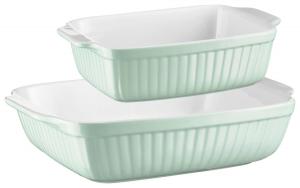 Dish kitchen time керамика 2 предмета Mäser, светло-зеленый