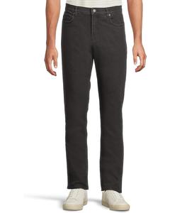 Брюки Faherty Stretch Terry 5-Pocket Pants, цвет Onyx Black 1