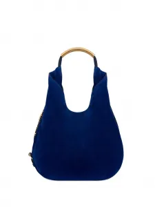 Замшевая сумка-тоут Moschino