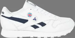 Кроссовки palace x classic pump 'white vector navy' Reebok, белый
