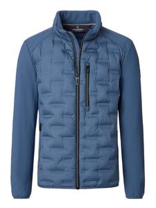 Casa moda Простая стеганая куртка синего цвета