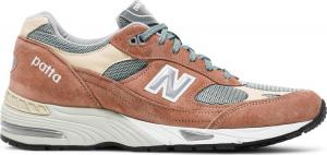 Кроссовки New Balance Patta x 991 Made in England 'Dusty Pink', розовый