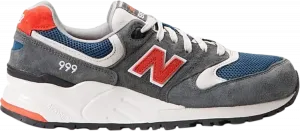 Кроссовки New Balance 999, темно-серый/красный