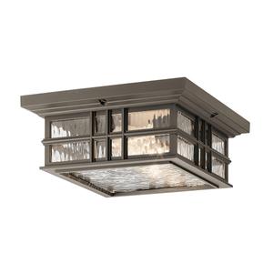 Наружный потолочный светильник Elstead Lighting, 30,5x13,2 см, цвет Bronzefarben